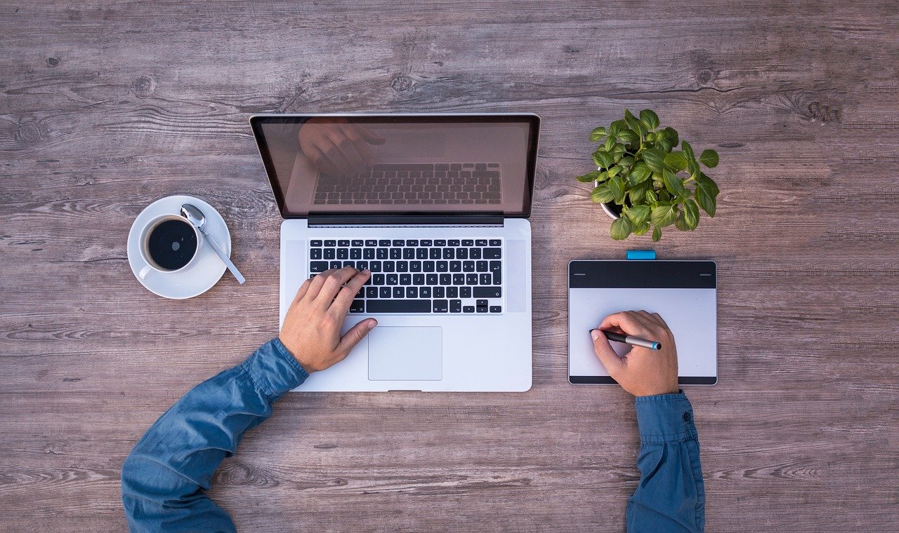 laptop, mockup, graphics tablet-2838921 laptop, mockup, graphics tablet